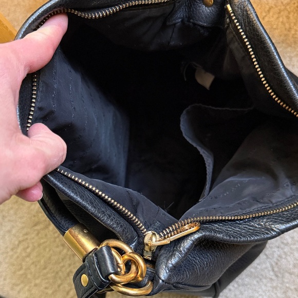 Vintage Marc by Marc Jacobs black leather hobo - Picture 10 of 13